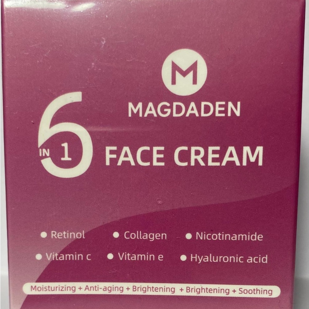 Magdaden anti agin Face Cream - 6 in 1 Skincare cream